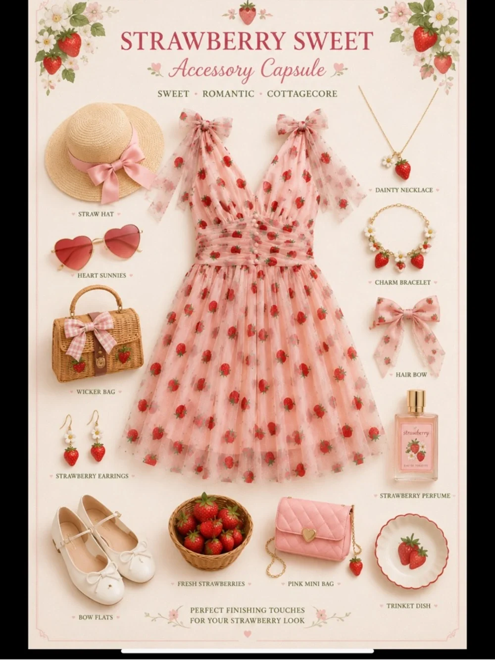Strawberry Sparkle Tulle Party Dress XXL Pink Retro Stage NWT - Picture 9 of 13